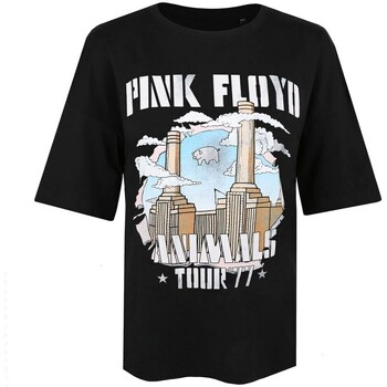 Vêtements Femme T-shirts manches longues Pink Floyd TV179 Noir