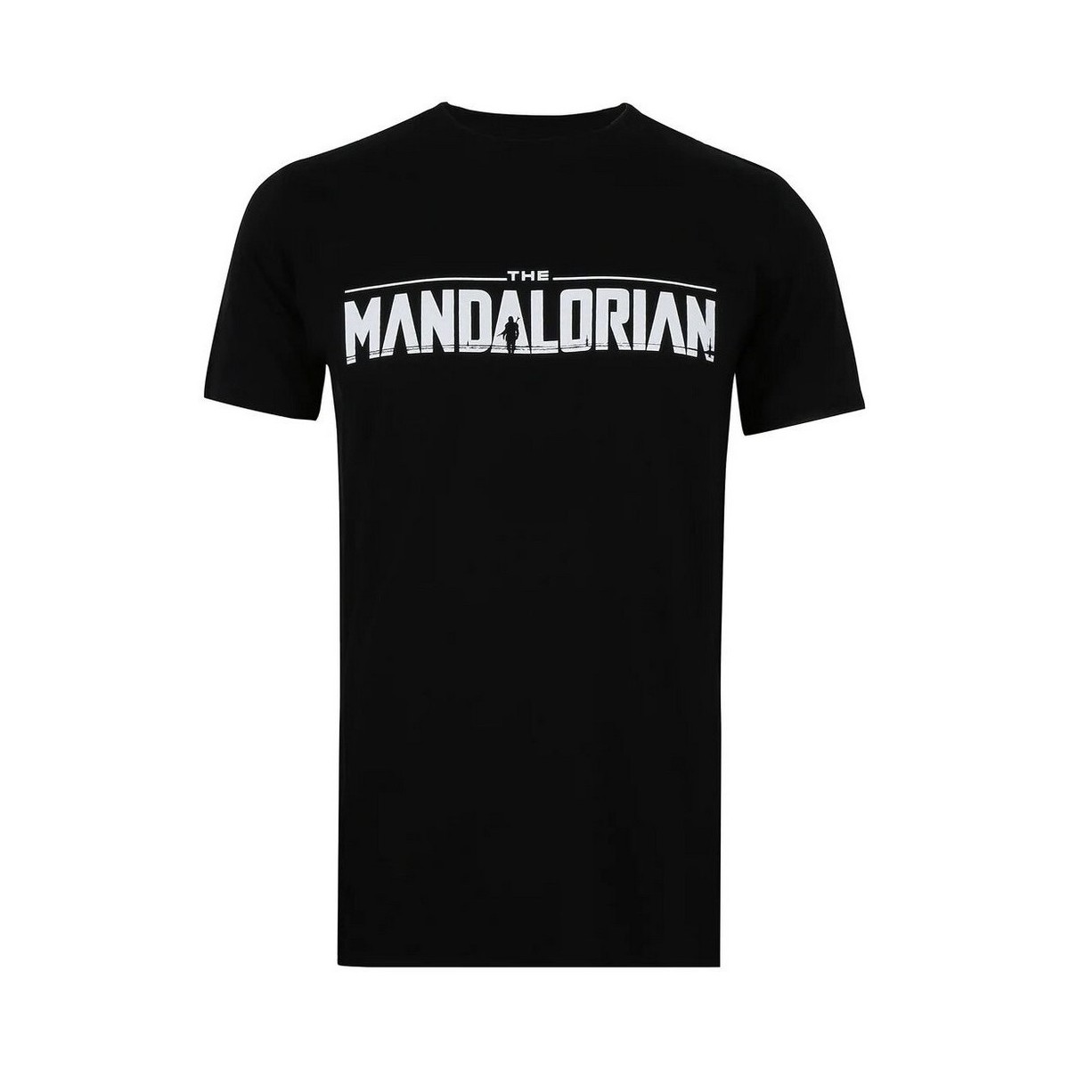Vêtements Homme T-shirts Neck manches longues Star Wars: The Mandalorian TV206 Noir