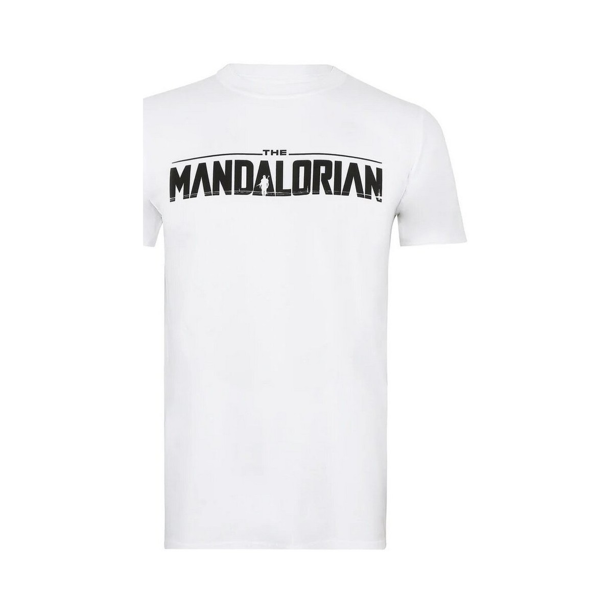 Vêtements Homme T-shirts manches longues Star Wars: The Mandalorian TV206 Blanc