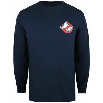 Vêtements Homme T-shirts manches longues Ghostbusters Who You Gonna Call Bleu