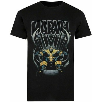 Vêtements Homme T-shirts manches Puffer Marvel  Noir
