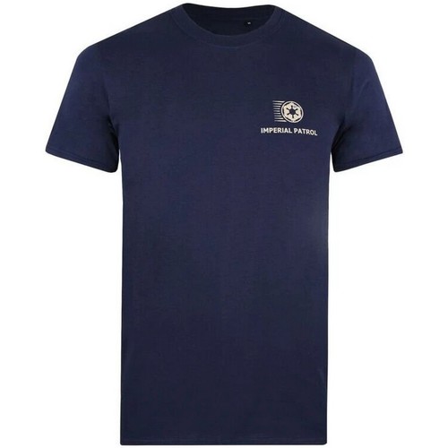 Vêtements Homme T-shirts manches longues Disney Imperial Speed Shop Bleu