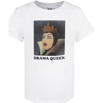 Vêtements Femme T-shirts manches longues Snow White And The Seven Dwarfs Drama Queen Noir