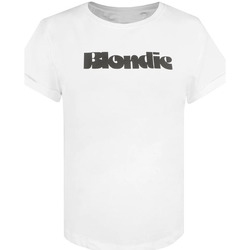 Vêtements Femme T-shirts manches longues Blondie Call Me Blanc