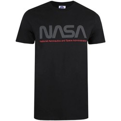 Vêtements Homme T-shirts manches longues Nasa TV363 Noir