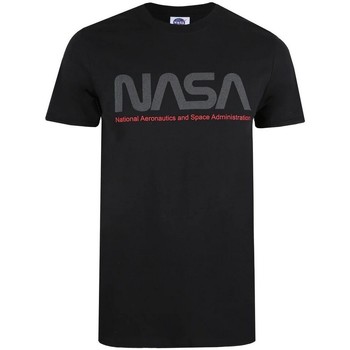 Vêtements Homme T-shirts manches longues Nasa  Noir