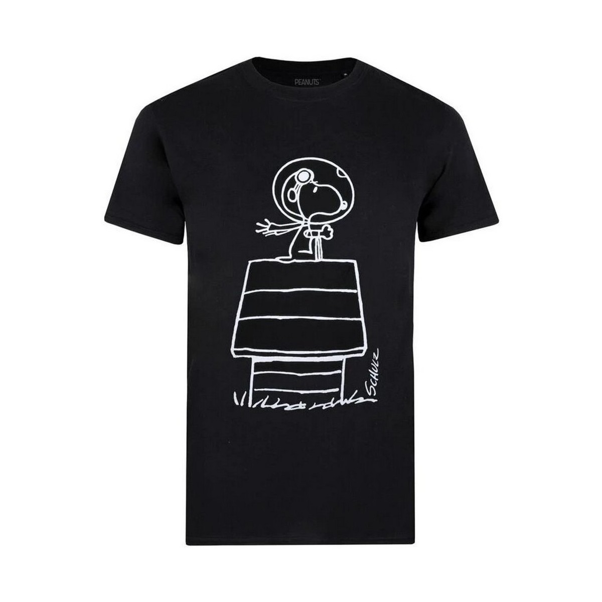 Vêtements Homme T-shirts manches longues Peanuts TV366 Noir