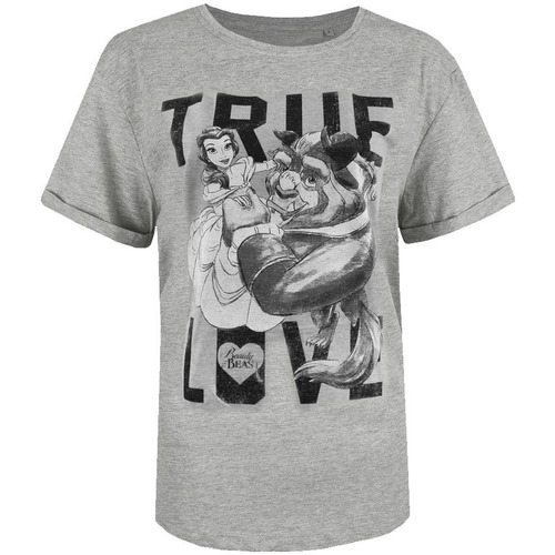 Vêtements Femme T-shirts manches longues Dessins Animés True Love Gris