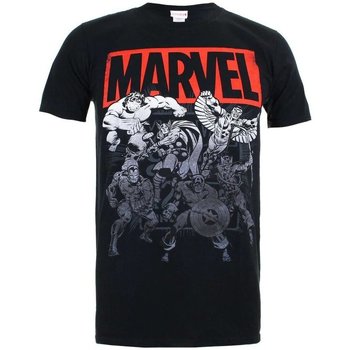 Vêtements Homme T-shirts manches longues Marvel Collective Noir
