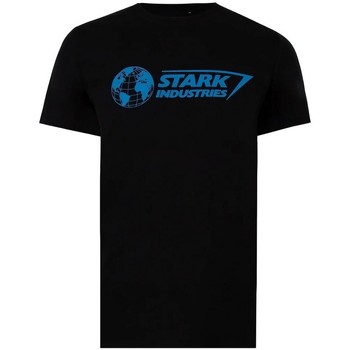 Vêtements Homme T-shirts manches longues Marvel TV414 Noir