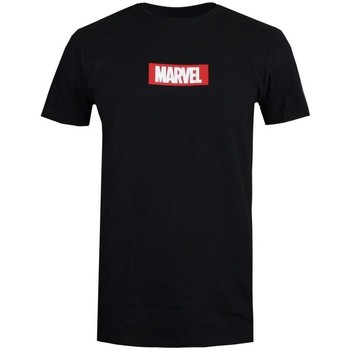 Vêtements Homme T-shirts manches longues Marvel TV476 Noir