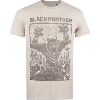 Vêtements Homme T-shirts manches longues Black Panther  Beige