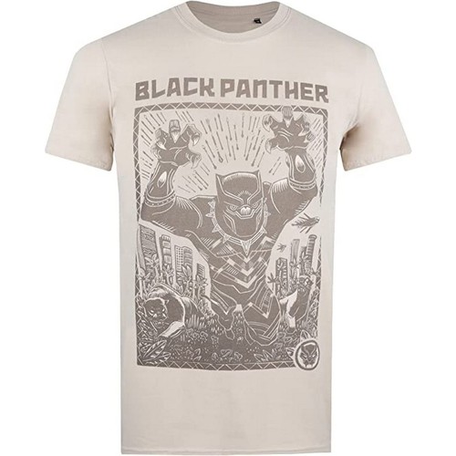 Vêtements Homme T-shirts manches longues Black Panther TV530 Beige