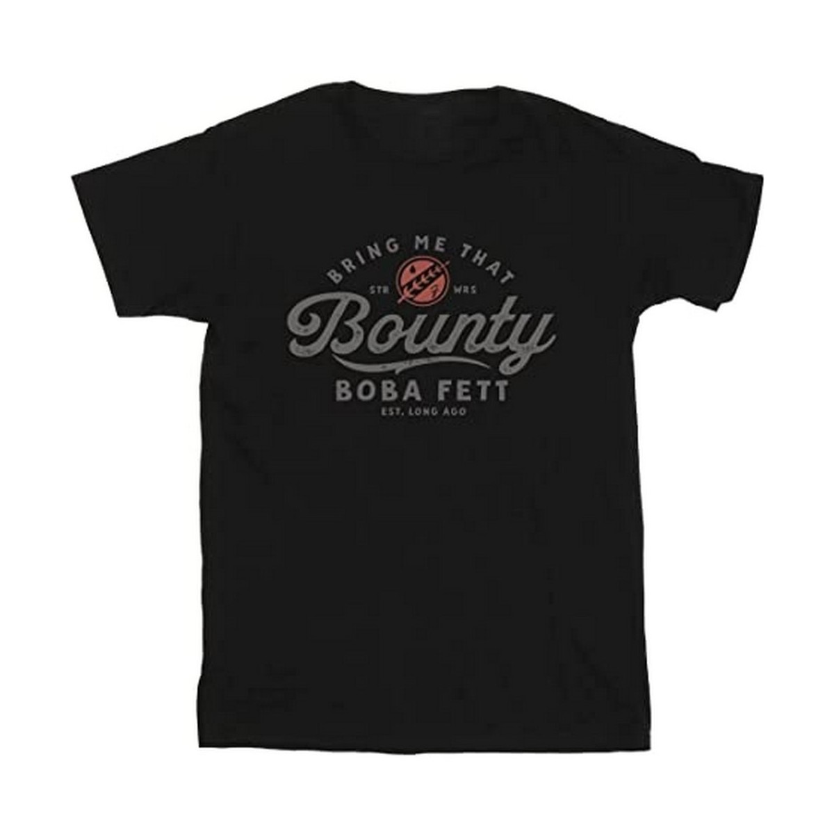 Vêtements Homme T-shirts manches longues Star Wars: The Book Of Boba Fett Bring Me That Bounty Noir