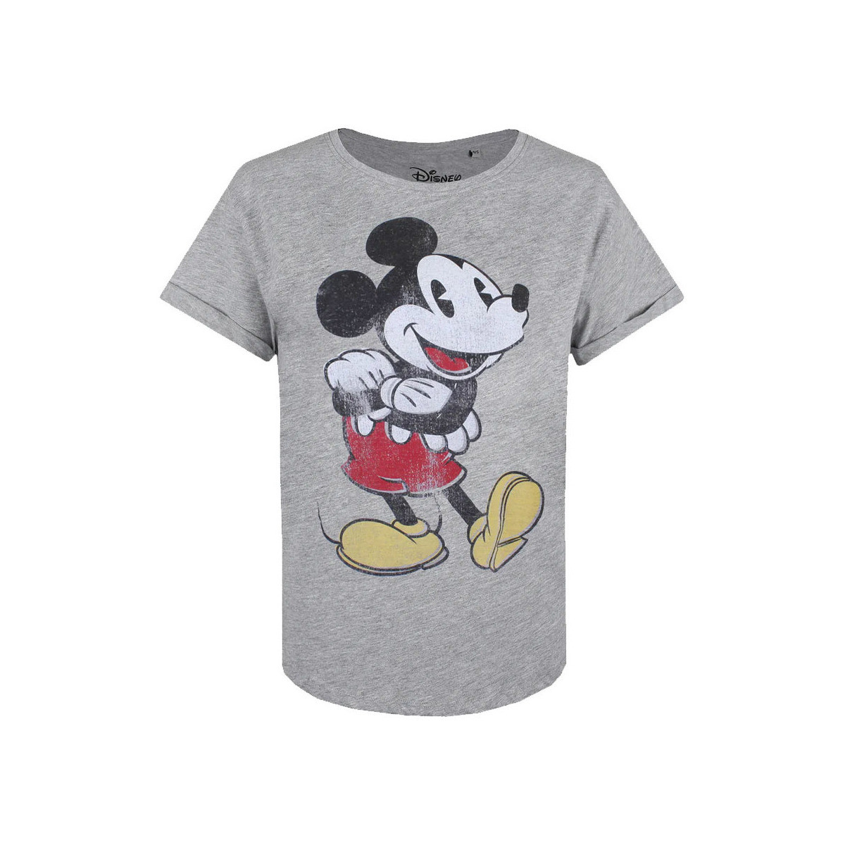 Vêtements Femme T-shirts manches longues Disney TV589 Gris