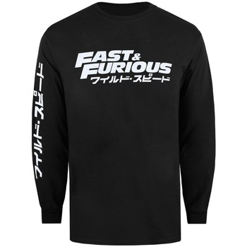 Vêtements Homme T-shirts manches longues Fast & Furious TV595 Noir