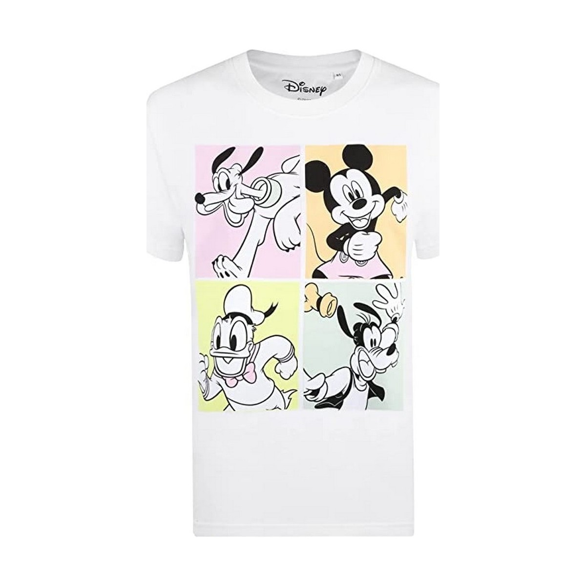Vêtements Femme T-shirts manches longues Mickey Mouse And Friends TV597 Blanc