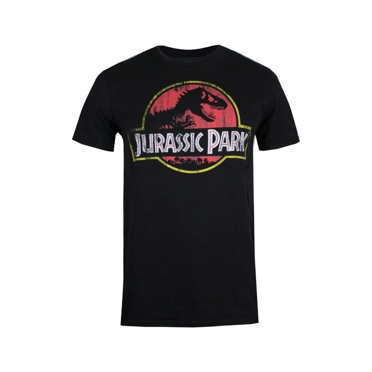 Vêtements Homme T-shirts manches longues Jurassic Park TV606 Noir