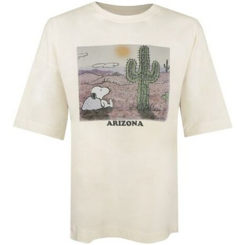Vêtements Femme T-shirts manches longues Peanuts Arizona Blanc