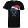 Vêtements Homme T-shirts manches longues Disney Vader Santa Noir