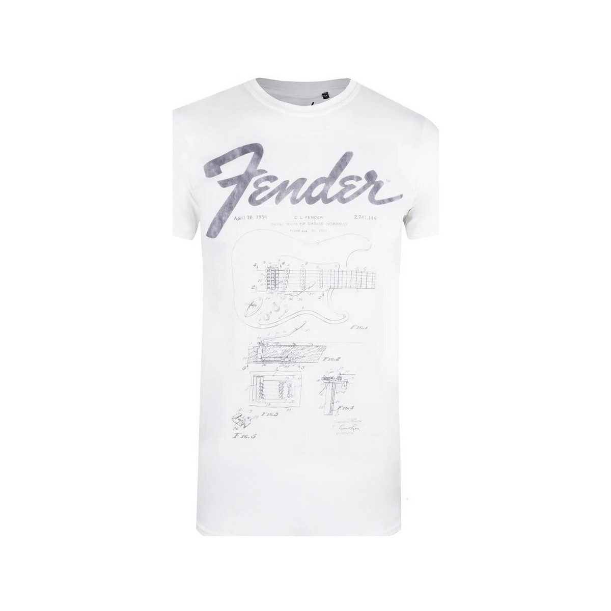 Vêtements Homme T-shirts manches longues Fender TV621 Blanc
