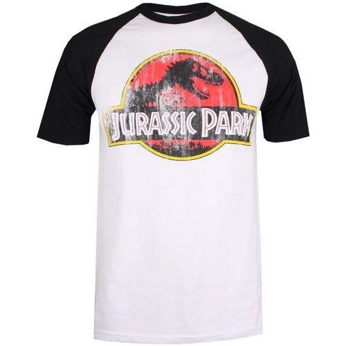 Vêtements Homme T-shirts manches longues Jurassic Park TV655 Noir