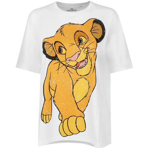 Vêtements Femme T-shirts manches longues The Lion King Happy Multicolore