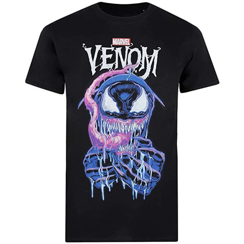 Vêtements Homme T-shirts manches longues Venom TV673 Noir