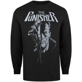 Vêtements Homme T-shirts manches longues The Punisher  Noir