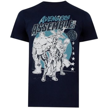 Vêtements Homme T-shirts manches longues Dessins Animés Team Bleu