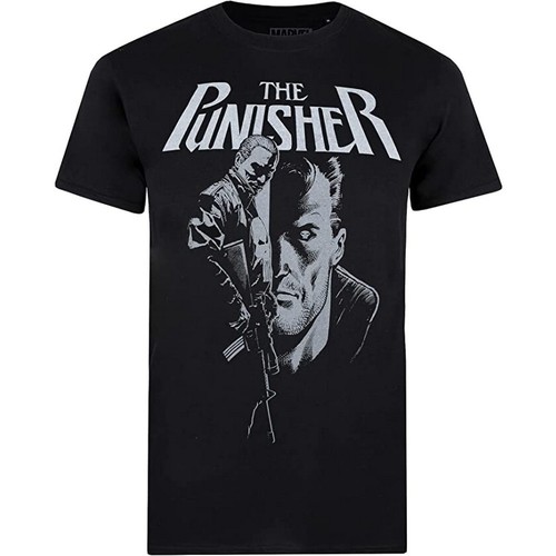 Vêtements Homme T-shirts manches longues The Punisher TV782 Noir