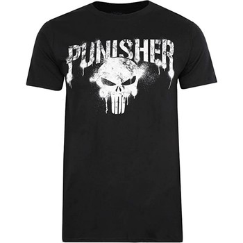 Vêtements Homme T-shirts manches longues The Punisher  Noir