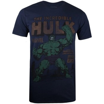 Vêtements Homme T-shirts manches longues Hulk Rage Bleu