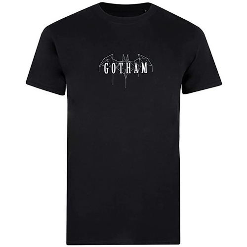 Vêtements Homme T-shirts manches longues Dessins Animés Gotham Noir