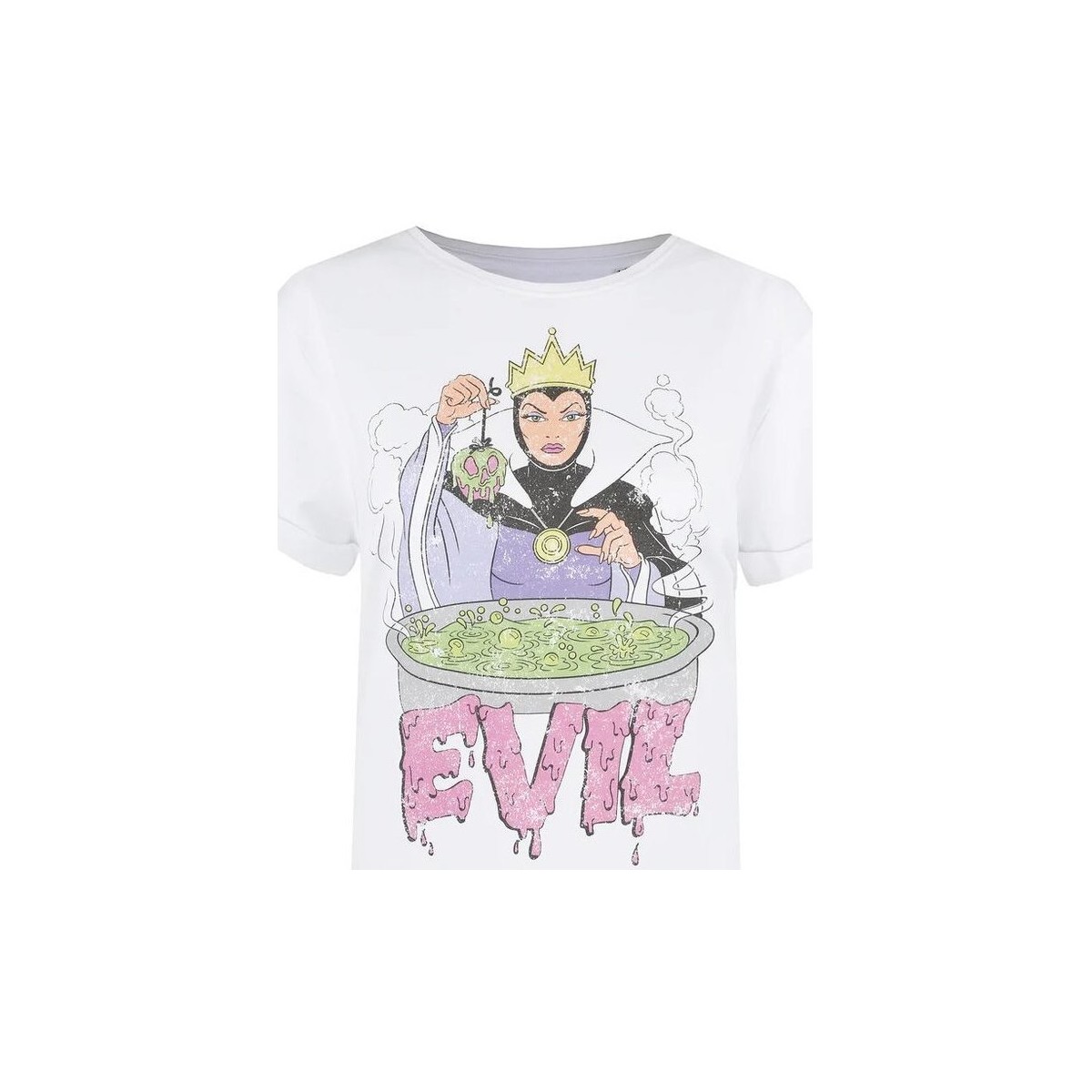 Vêtements Femme T-shirts manches longues Snow White And The Seven Dwarfs TV840 Blanc