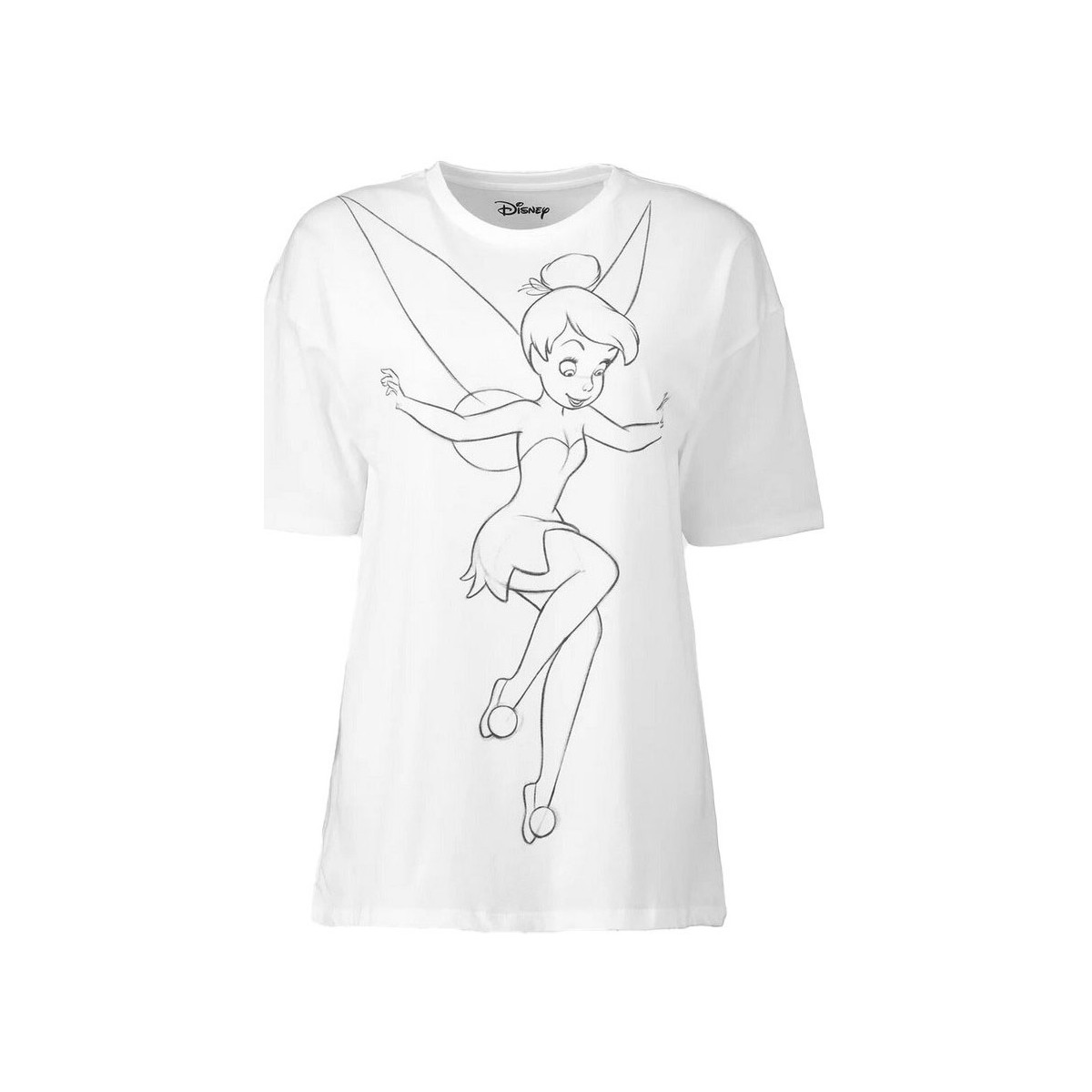 Vêtements Femme T-shirts manches longues Tinkerbell TV852 Blanc
