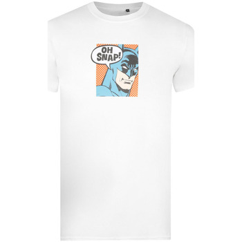 Vêtements Homme T-shirts manches longues Dc Comics Oh Snap! Blanc