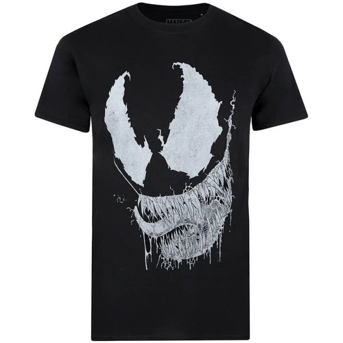 Vêtements Homme T-shirts manches longues Venom Saliva Noir