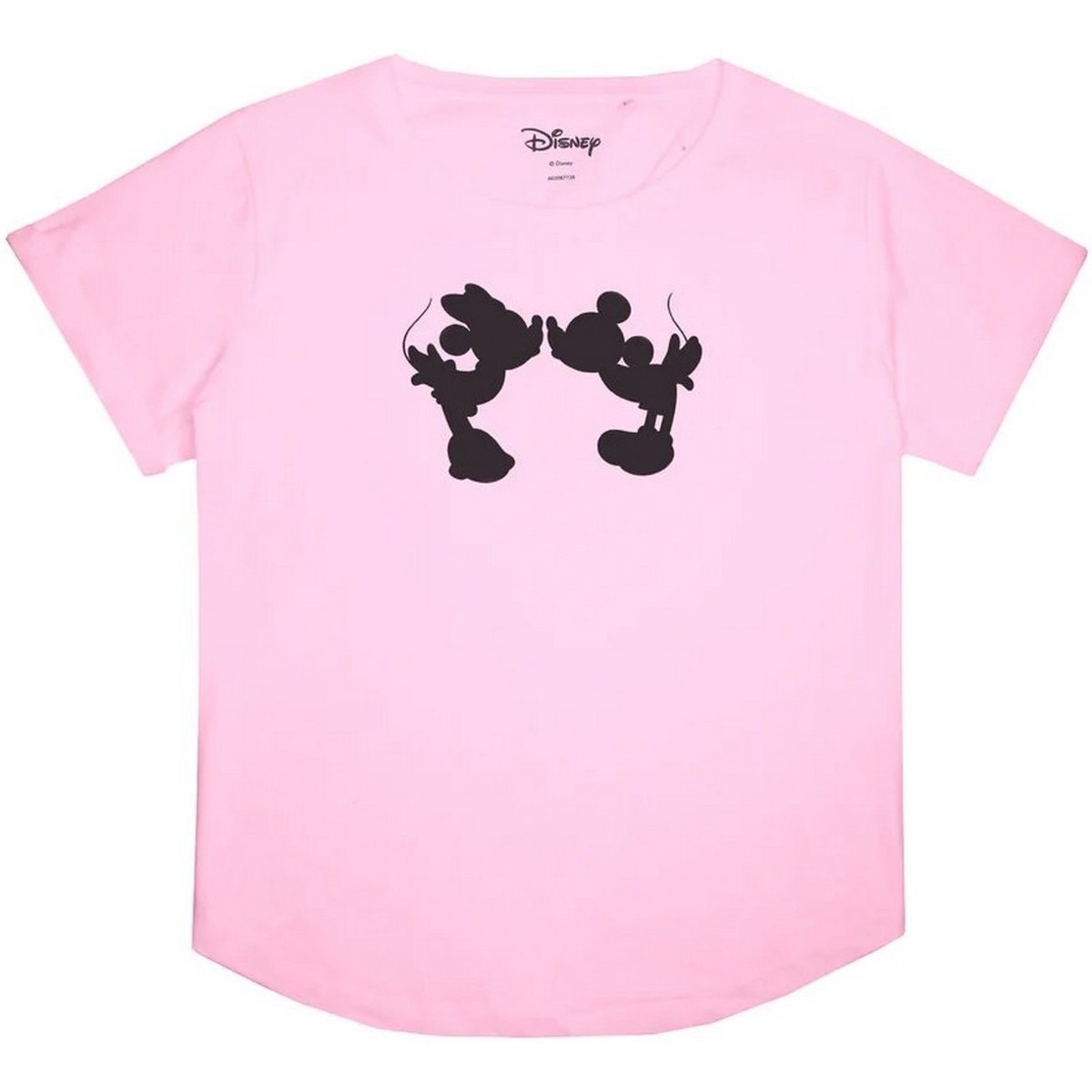 Vêtements Femme T-shirts manches longues Disney Kiss Noir