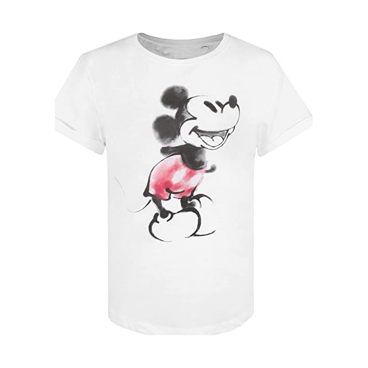 Vêtements Femme T-shirts manches longues Disney TV934 Blanc