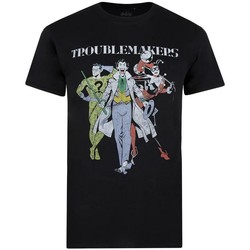 Vêtements Homme T-shirts manches longues Dessins Animés Original Gangsters Noir