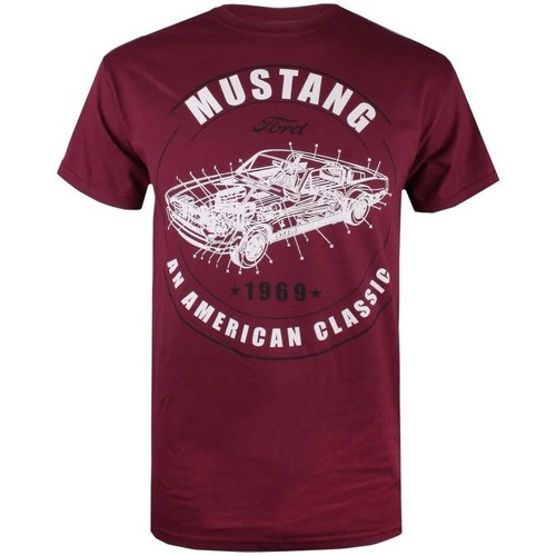 Vêtements Homme T-shirts manches longues Ford Mustang Multicolore