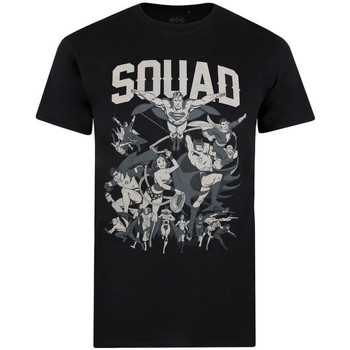 Vêtements Homme T-shirts manches longues Dc Comics Squad Noir