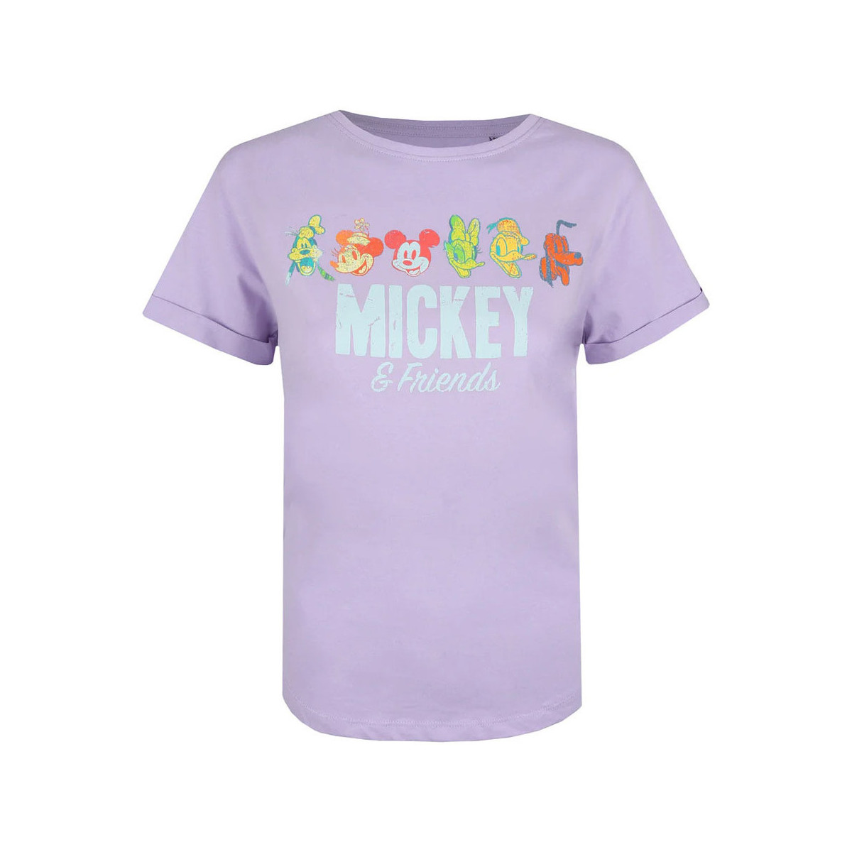 Vêtements Femme T-shirts manches longues Disney TV985 Violet