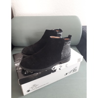 Chaussures Fille Bottines Acebo's Bottines filles Noir