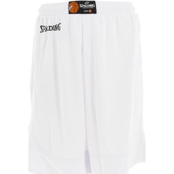 Vêtements Shorts / Bermudas Spalding Hustle short white/white Blanc