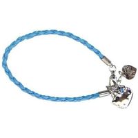 Montres & Bijoux Bracelets Alpa Bracelet cordon Hello Kitty modèle bleu Bleu