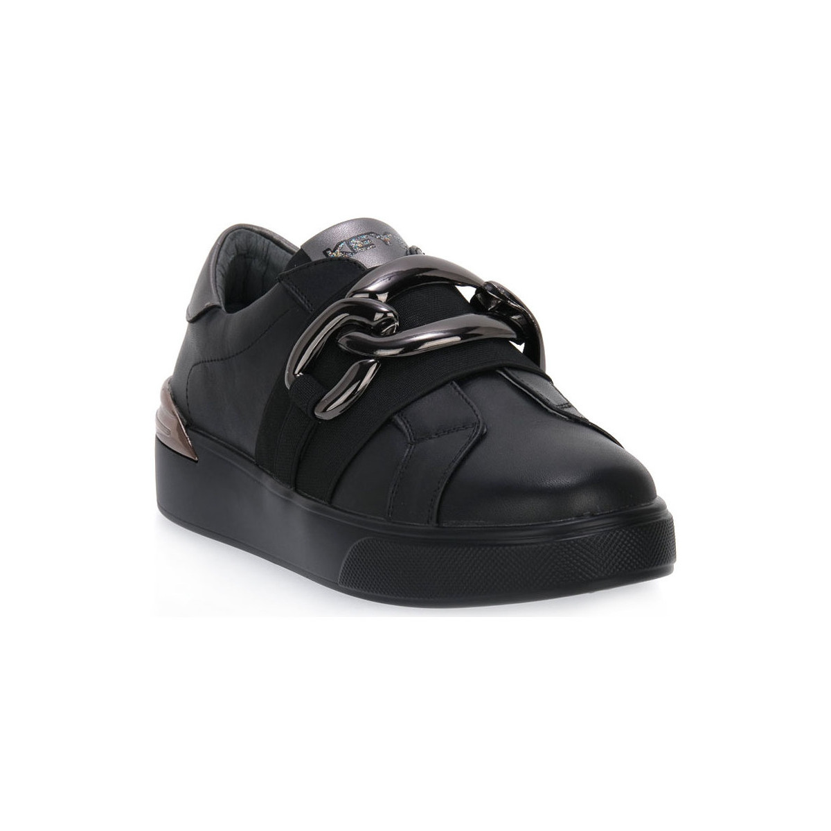 Chaussures Femme Baskets mode Keys BLACK Noir