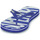 Chaussures Homme Tongs Superdry VINTAGE VEGAN FLIP FLOP Bleu/Blanc