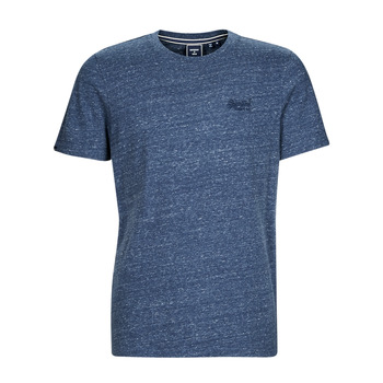 Vêtements Homme T-shirts manches courtes Superdry VINTAGE LOGO EMB TEE Turquoise Sea Grit